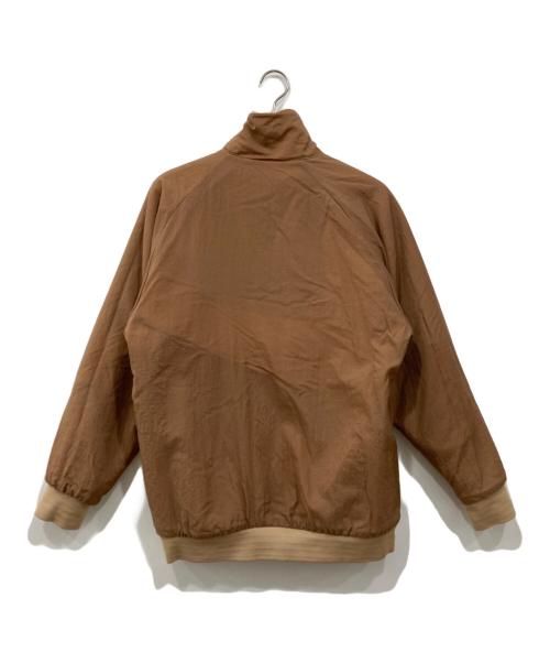 NIKE（ナイキ）NIKE (ナイキ) スウッシュ フルジップ ボア ジャケット ベージュ サイズ:Lの古着・服飾アイテム