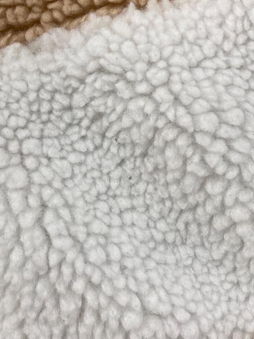 NIKE（ナイキ）NIKE (ナイキ) スウッシュ フルジップ ボア ジャケット ベージュ サイズ:Lの古着・服飾アイテム