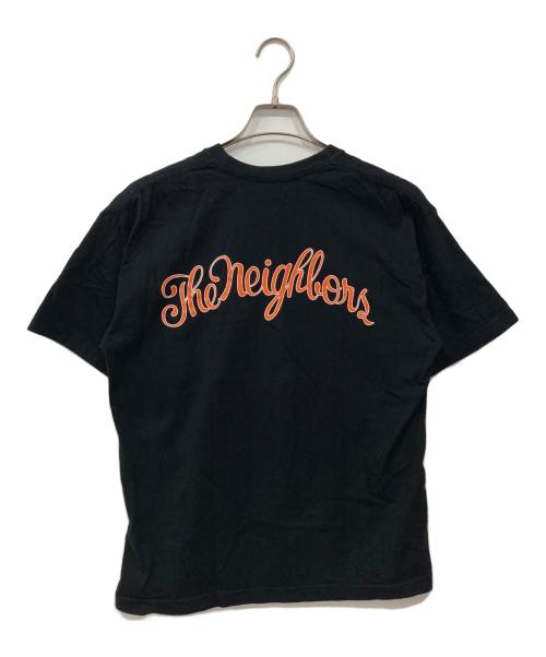 NEIGHBORHOOD（ネイバーフッド）NEIGHBORHOOD (ネイバーフッド) プリントTシャツ ブラック サイズ:Sの古着・服飾アイテム