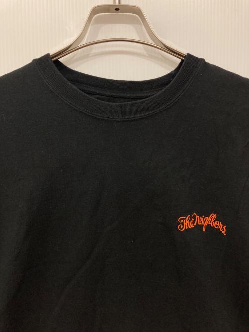 NEIGHBORHOOD（ネイバーフッド）NEIGHBORHOOD (ネイバーフッド) プリントTシャツ ブラック サイズ:Sの古着・服飾アイテム