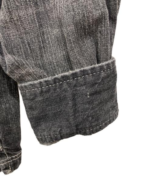 NEIGHBORHOOD（ネイバーフッド）NEIGHBORHOOD (ネイバーフッド) ウォッシュドデニムシャツ グレー サイズ:Sの古着・服飾アイテム