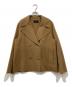 JOSEPH（ジョゼフ）の古着「ライトダブルフェイス ショート丈コート」｜ブラウン