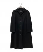 Salvatore Ferragamoサルヴァトーレ フェラガモ）の古着「カシミヤブレンドコート」｜ブラック