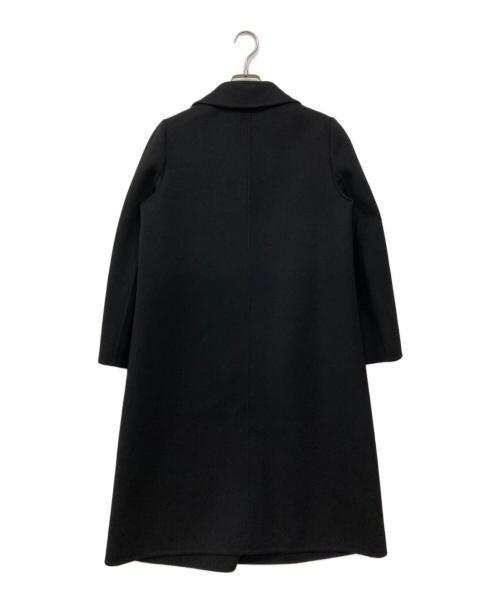 Salvatore Ferragamo（サルヴァトーレ フェラガモ）Salvatore Ferragamo (サルヴァトーレ フェラガモ) カシミヤブレンドコート ブラック サイズ:42の古着・服飾アイテム