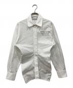 OFFWHITEオフホワイト）の古着「エンブロイダリーシャツ」｜ホワイト