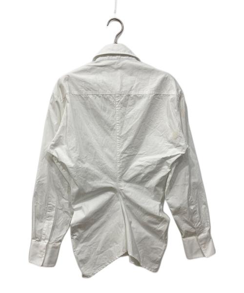 OFFWHITE（オフホワイト）OFFWHITE (オフホワイト) エンブロイダリーシャツ ホワイト サイズ:40の古着・服飾アイテム