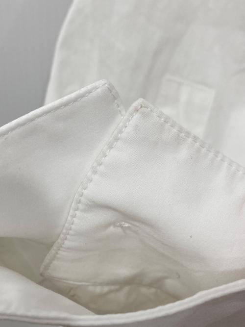 OFFWHITE（オフホワイト）OFFWHITE (オフホワイト) エンブロイダリーシャツ ホワイト サイズ:40の古着・服飾アイテム