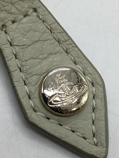 Vivienne Westwood（ヴィヴィアンウエストウッド）Vivienne Westwood (ヴィヴィアンウエストウッド) タッセルチャーム付き長財布 グレーの古着・服飾アイテム