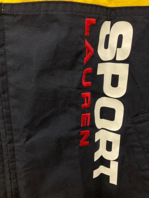 POLO SPORT（ポロスポーツ）POLO SPORT (ポロスポーツ) スイングトップ イエロー×ネイビー サイズ:Lの古着・服飾アイテム