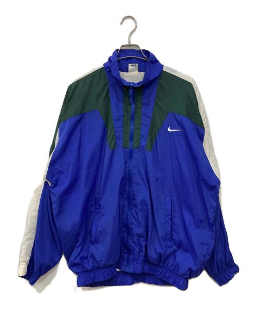 NIKE（ナイキ）NIKE (ナイキ) ナイロンジャケット グリーン×ブルー サイズ:不明の古着・服飾アイテム