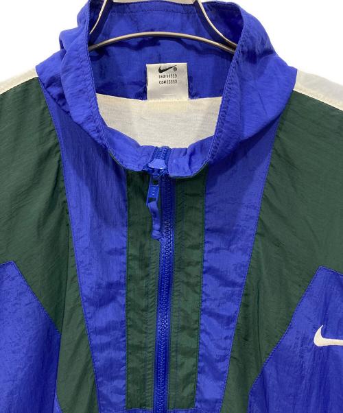 NIKE（ナイキ）NIKE (ナイキ) ナイロンジャケット グリーン×ブルー サイズ:不明の古着・服飾アイテム