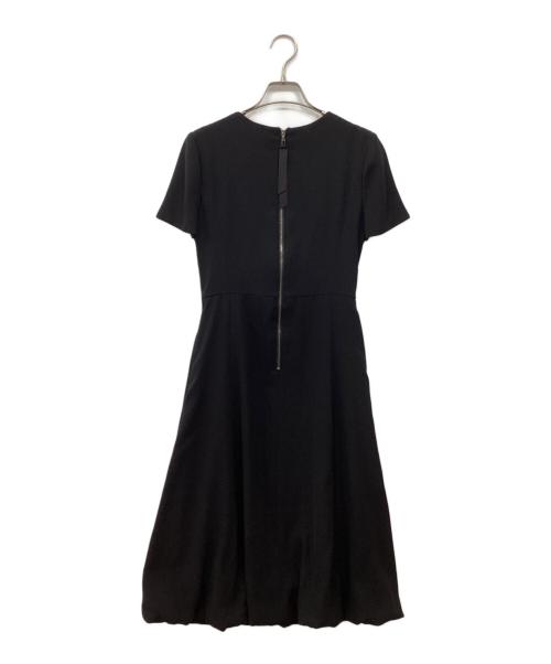FOXEY NEWYORK（フォクシーニューヨーク）FOXEY NEWYORK (フォクシーニューヨーク) ひざ丈ワンピース ブラック サイズ:38の古着・服飾アイテム