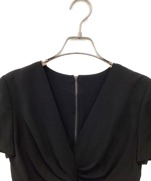 FOXEY NEWYORK（フォクシーニューヨーク）FOXEY NEWYORK (フォクシーニューヨーク) ひざ丈ワンピース ブラック サイズ:38の古着・服飾アイテム