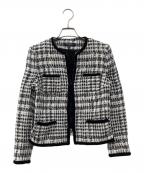 BROOKS BROTHERSブルックスブラザーズ）の古着「ツイードジャケット」｜ブラック×ホワイト