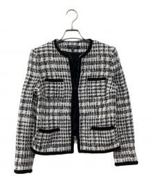 BROOKS BROTHERS（ブルックスブラザーズ）の古着「ツイードジャケット」｜ブラック×ホワイト