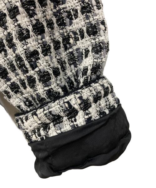 BROOKS BROTHERS（ブルックスブラザーズ）BROOKS BROTHERS (ブルックスブラザーズ) ツイードジャケット ブラック×ホワイト サイズ:2の古着・服飾アイテム