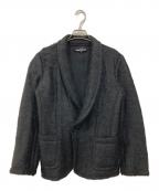 tricot COMME des GARCONSトリココムデギャルソン）の古着「モヘヤ混ジャケット」｜ブラック