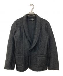 tricot COMME des GARCONS（トリココムデギャルソン）の古着「モヘヤ混ジャケット」｜ブラック