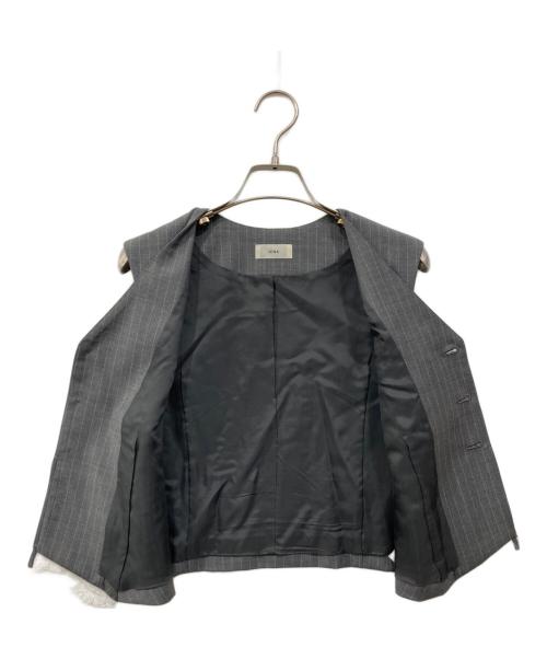 IENA（イエナ）IENA (イエナ) ヘムレースジ グレー サイズ:Freeの古着・服飾アイテム