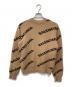 BALENCIAGA（バレンシアガ）の古着「ロゴ ジャガードニット」｜ベージュ