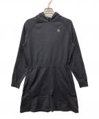 St ANDREWSセントアンドリュース）の古着「フードワンピース」｜グレー