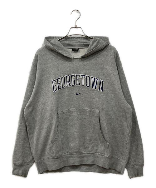 NIKE TEAM（ナイキチーム）NIKE TEAM (ナイキチーム) カレッジ スウェットプルオーバーパーカー グレー サイズ:XLの古着・服飾アイテム