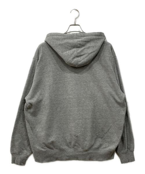 NIKE TEAM（ナイキチーム）NIKE TEAM (ナイキチーム) カレッジ スウェットプルオーバーパーカー グレー サイズ:XLの古着・服飾アイテム