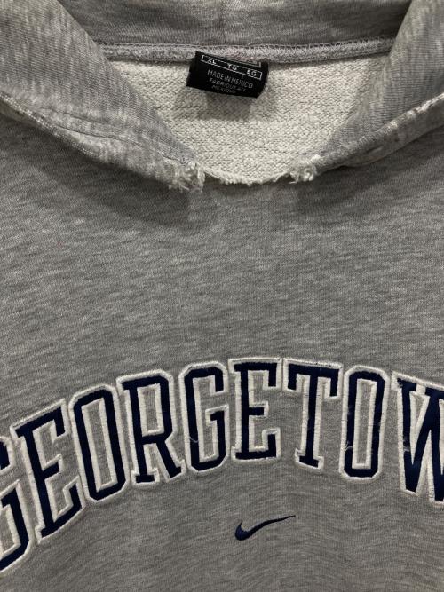 NIKE TEAM（ナイキチーム）NIKE TEAM (ナイキチーム) カレッジ スウェットプルオーバーパーカー グレー サイズ:XLの古着・服飾アイテム