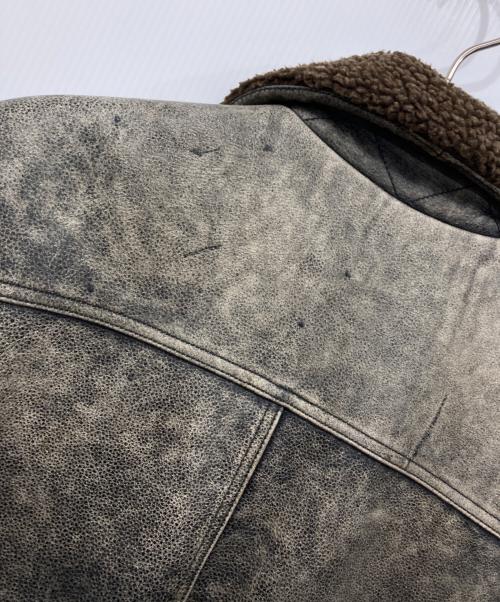 GAP（ギャップ）GAP (ギャップ) レザーコート ブラウン サイズ:Mの古着・服飾アイテム