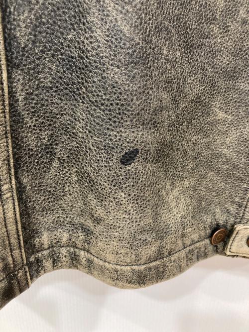 GAP（ギャップ）GAP (ギャップ) レザーコート ブラウン サイズ:Mの古着・服飾アイテム