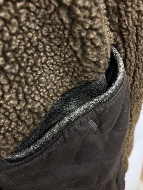 GAP（ギャップ）GAP (ギャップ) レザーコート ブラウン サイズ:Mの古着・服飾アイテム