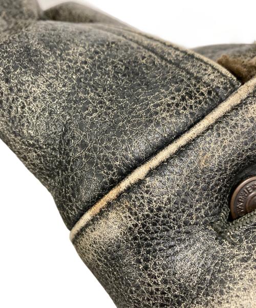 GAP（ギャップ）GAP (ギャップ) レザーコート ブラウン サイズ:Mの古着・服飾アイテム