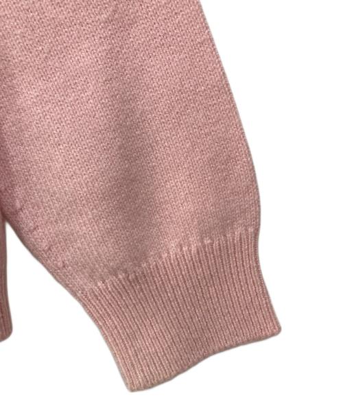 BALLANTYNE CASHMERE（バランタイン カシミア）BALLANTYNE CASHMERE (バランタイン カシミア) カシミヤニットカーディガン ピンク サイズ:ＦＲＥＥの古着・服飾アイテム