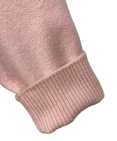 BALLANTYNE CASHMERE（バランタイン カシミア）BALLANTYNE CASHMERE (バランタイン カシミア) カシミヤニットカーディガン ピンク サイズ:ＦＲＥＥの古着・服飾アイテム
