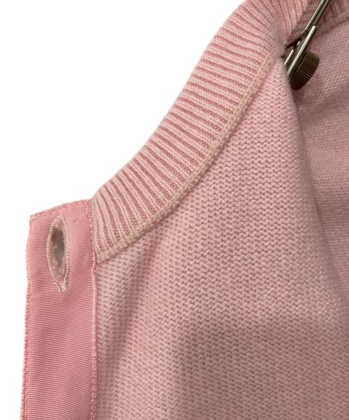 BALLANTYNE CASHMERE（バランタイン カシミア）BALLANTYNE CASHMERE (バランタイン カシミア) カシミヤニットカーディガン ピンク サイズ:ＦＲＥＥの古着・服飾アイテム