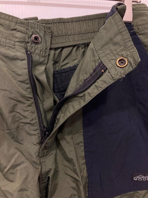 MOCEAN（モーシャン）MOCEAN (モーシャン) ナイロンハーフパンツ カーキ サイズ:Mの古着・服飾アイテム