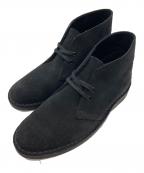 CLARKSクラークス）の古着「デザートブーツ」｜ブラック