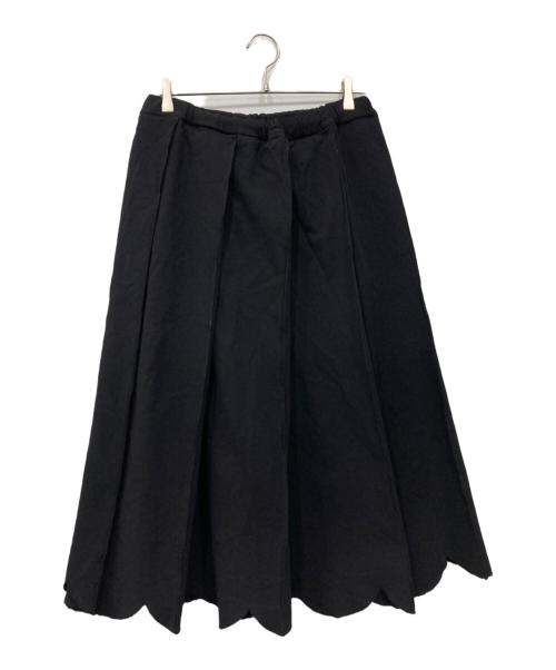 COMME des GARCONS（コムデギャルソン）COMME des GARCONS (コムデギャルソン) ウェーブスカート ブラック サイズ:Lの古着・服飾アイテム