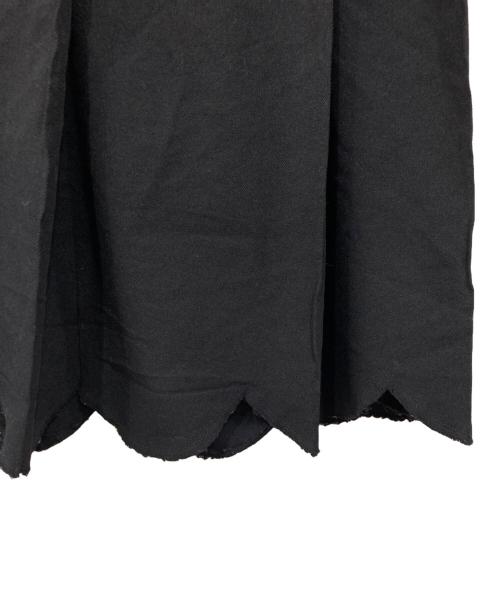 COMME des GARCONS（コムデギャルソン）COMME des GARCONS (コムデギャルソン) ウェーブスカート ブラック サイズ:Lの古着・服飾アイテム