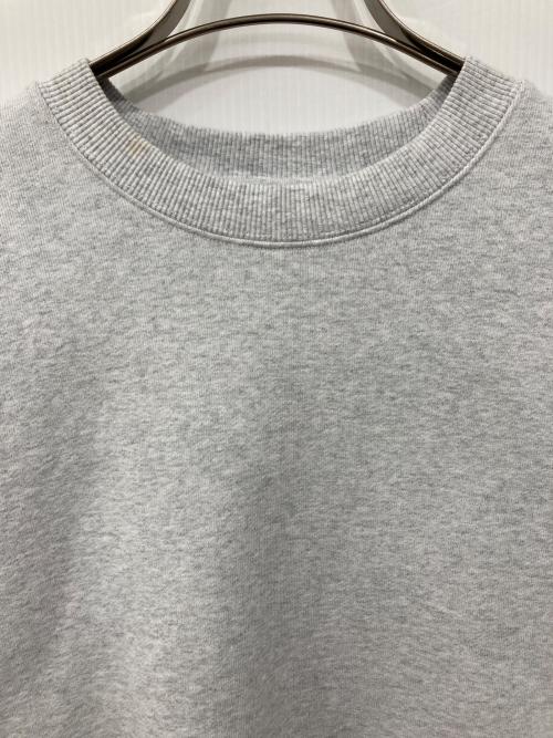 BEAMS（ビームス）BEAMS (ビームス) サイドポケット クルーネック スウェット グレー サイズ:Lの古着・服飾アイテム