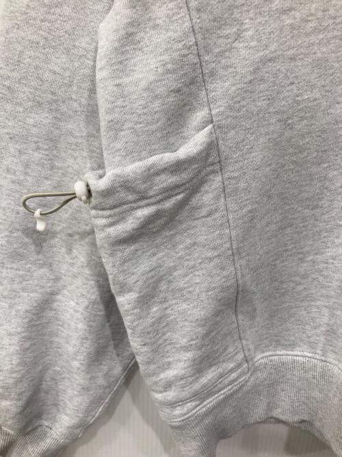 BEAMS（ビームス）BEAMS (ビームス) サイドポケット クルーネック スウェット グレー サイズ:Lの古着・服飾アイテム