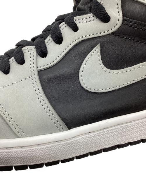 NIKE（ナイキ）NIKE (ナイキ) ハイカットスニーカー ブラック×グレー サイズ:28ｃｍの古着・服飾アイテム