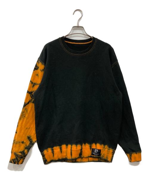 KODAI YASUNO（コウダイ ヤスノ）KODAI YASUNO (コウダイ ヤスノ) タイダイスウェット ブラック サイズ:Lの古着・服飾アイテム