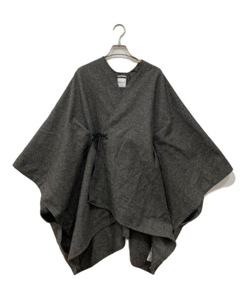 SOU・SOU（ソウソウ）SOU・SOU (ソウソウ) ウール混ワイドカーディガン グレー サイズ:-の古着・服飾アイテム