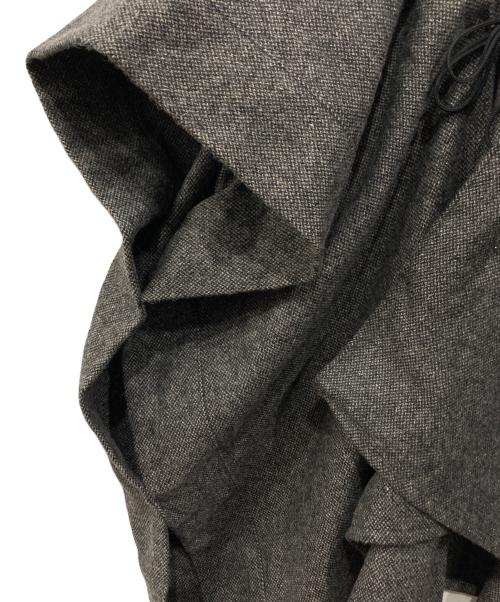 SOU・SOU（ソウソウ）SOU・SOU (ソウソウ) ウール混ワイドカーディガン グレー サイズ:-の古着・服飾アイテム