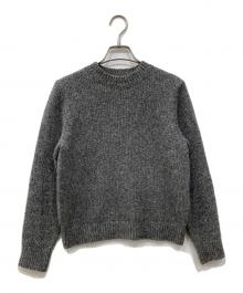 MACKINTOSH LONDON（マッキントッシュ ロンドン）の古着「ヘアリーシャイニーニットプルオーバー」｜グレー