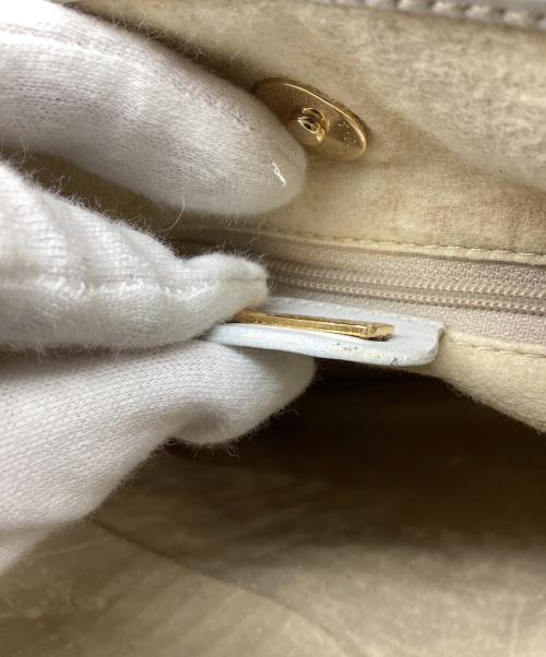 GUCCI（グッチ）GUCCI (グッチ) フローラルトートバッグ ベージュの古着・服飾アイテム