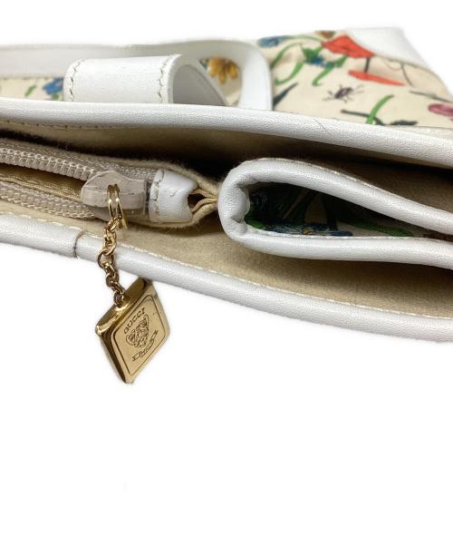 GUCCI（グッチ）GUCCI (グッチ) フローラルトートバッグ ベージュの古着・服飾アイテム