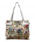 GUCCI（グッチ）の古着「フローラルトートバッグ」｜ベージュ