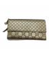 GUCCI（グッチ）の古着「GGロゴロングウォレット」｜ゴールド